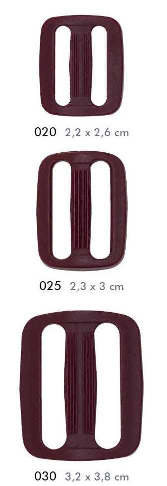Nylon rugtas schuifregelaar - Verschillende kleuren en maten