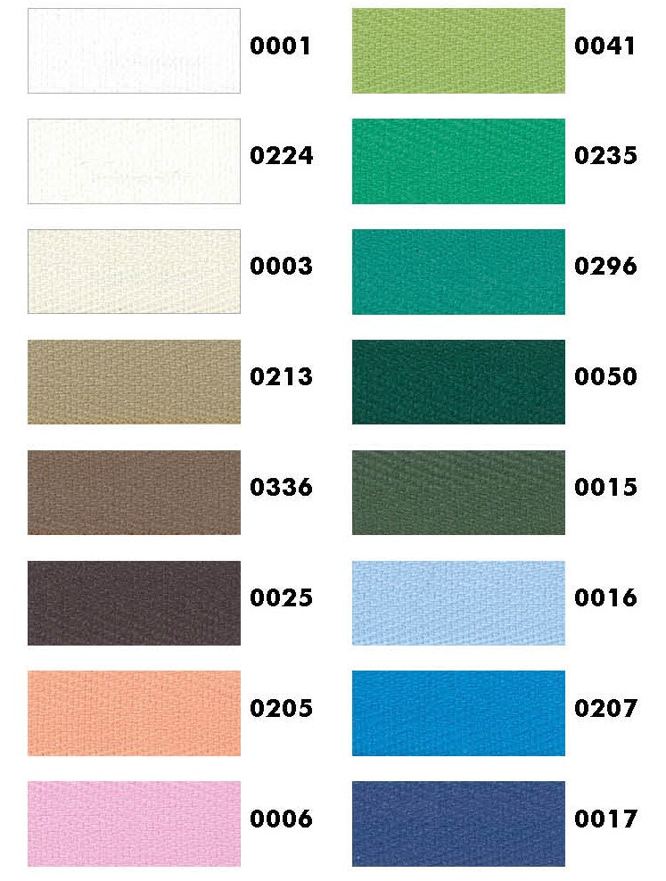 Katoenen band met visgraat patroon - verschillende kleuren en maten