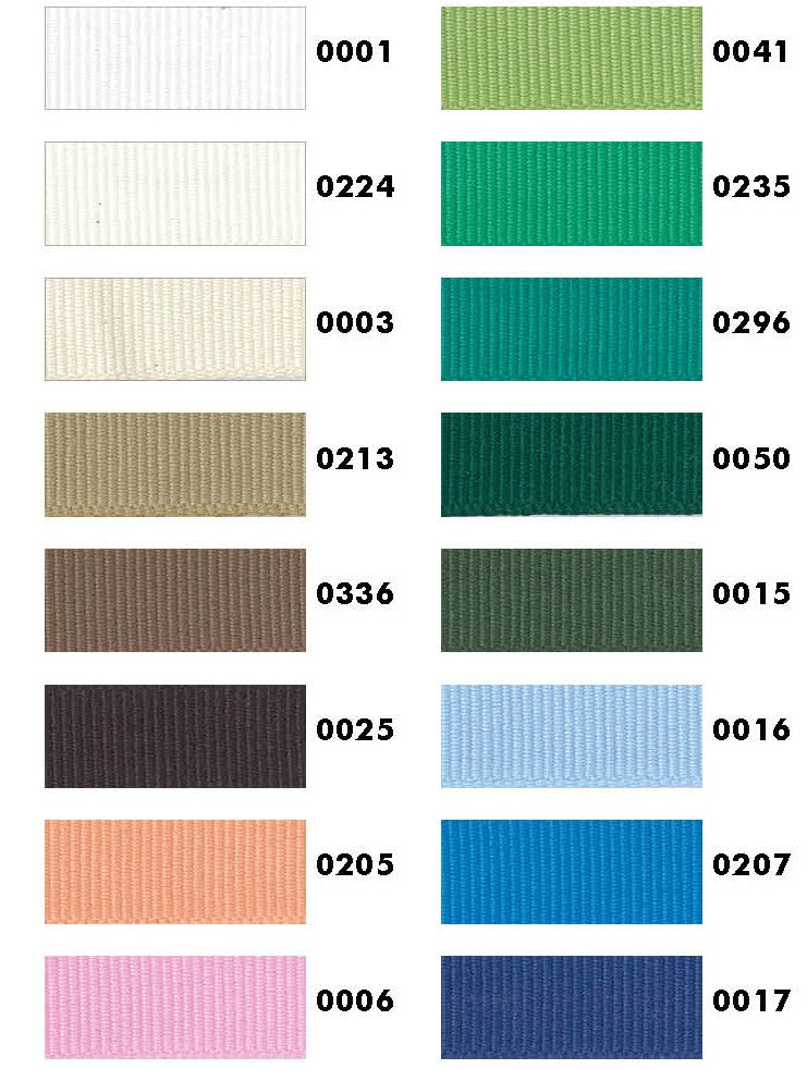 Katoenen band grof - verschillende kleuren en maten