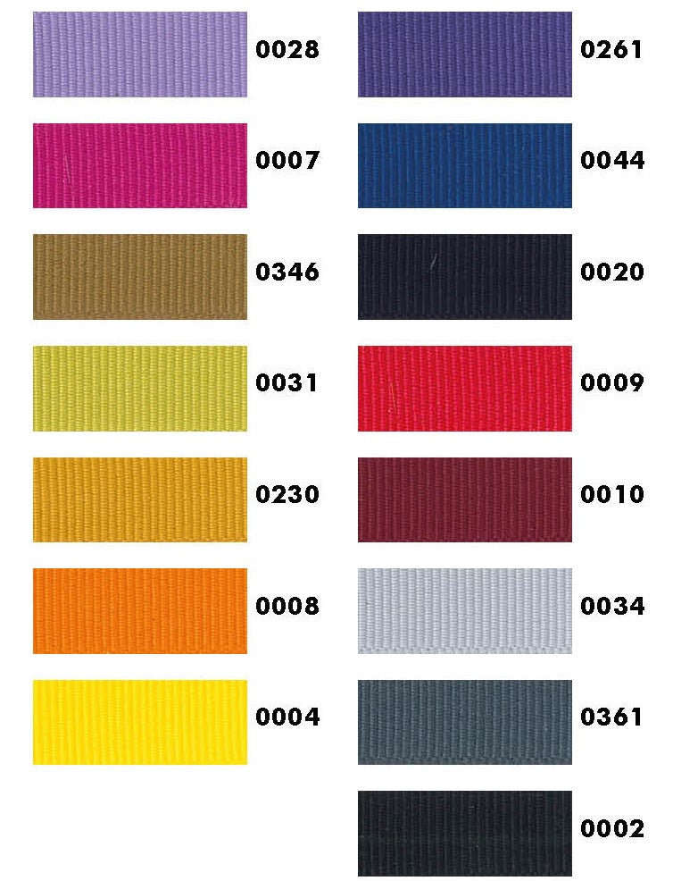 Katoenen band grof - verschillende kleuren en maten