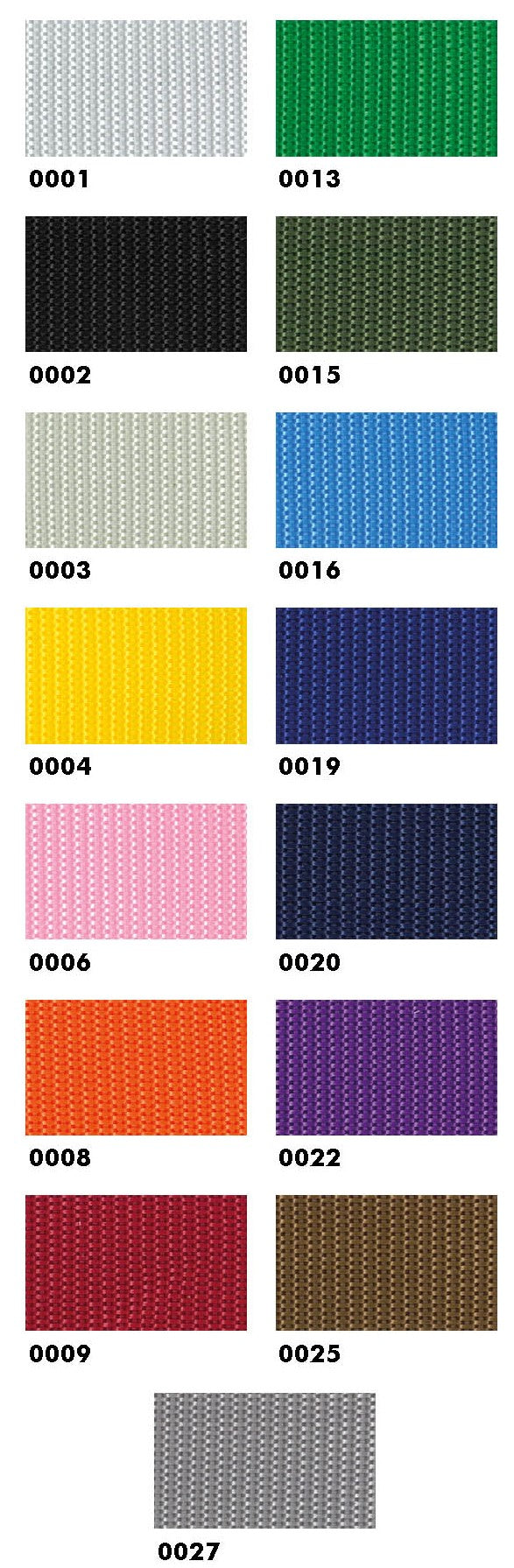 Rugtas tape - Verschillende kleuren en maten