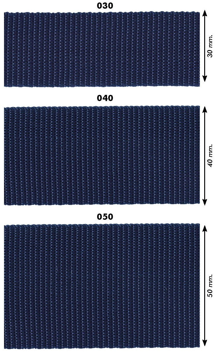 Rugtas tape - Verschillende kleuren en maten