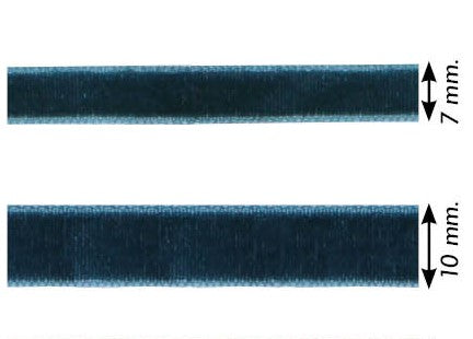 Fluwelen band - 10mm - verschillende kleuren