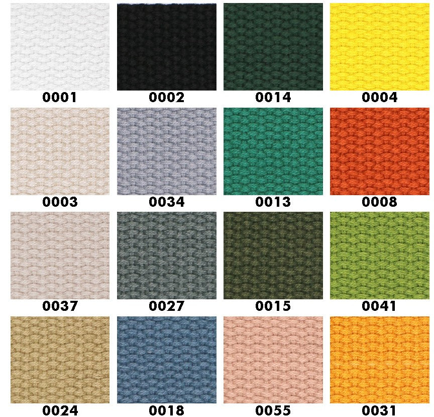 Rugzak band in verschillende kleuren breedte 32mm en 38mm