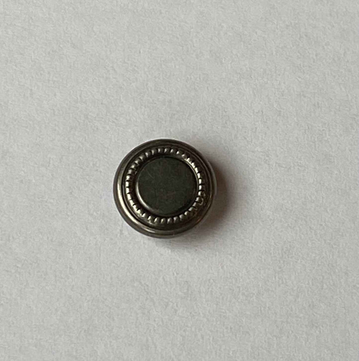 Brass rivet - 9mm kleur oud Nikkel