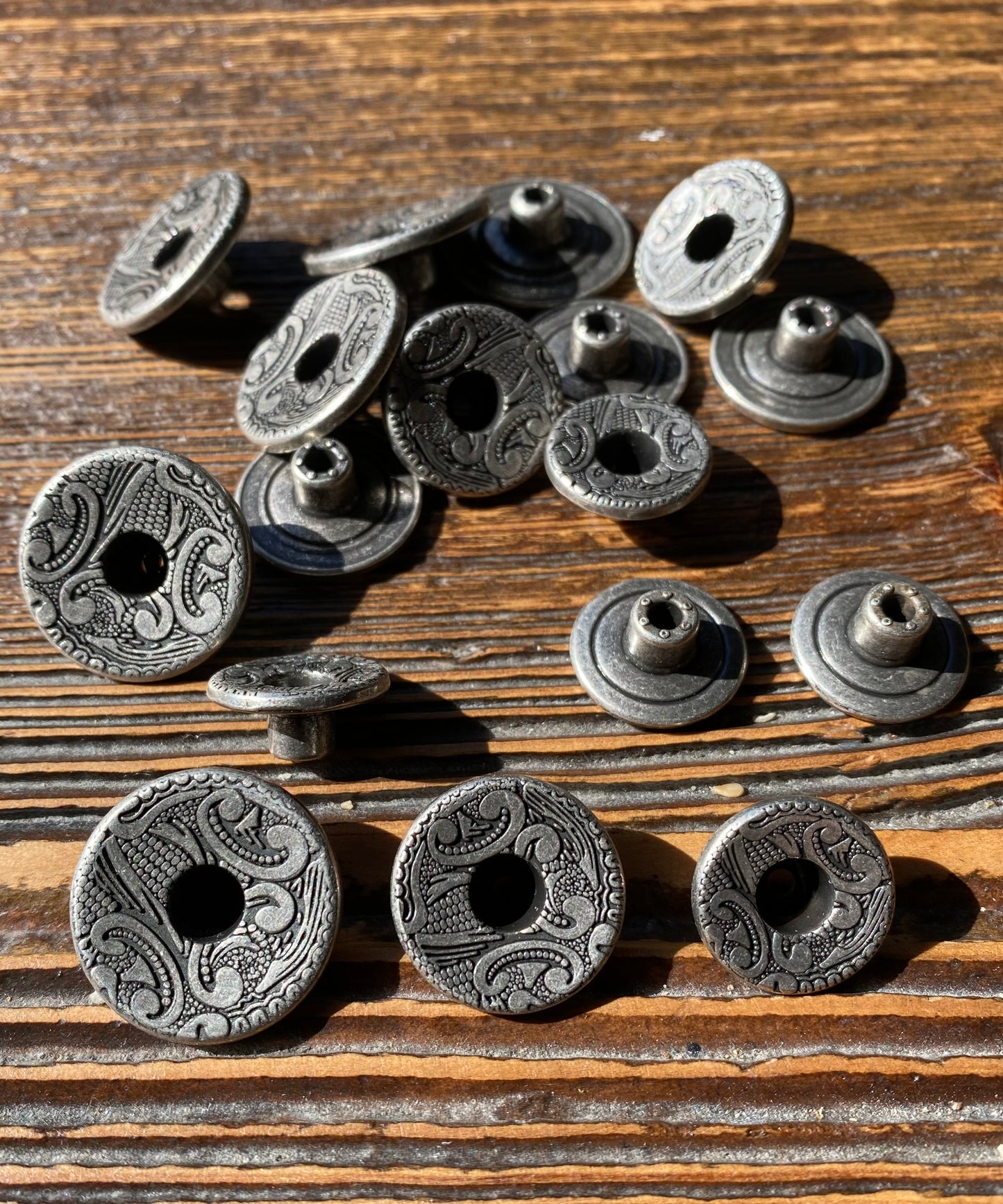 Zamac jeansknoop - 18mm/20mm/23mm