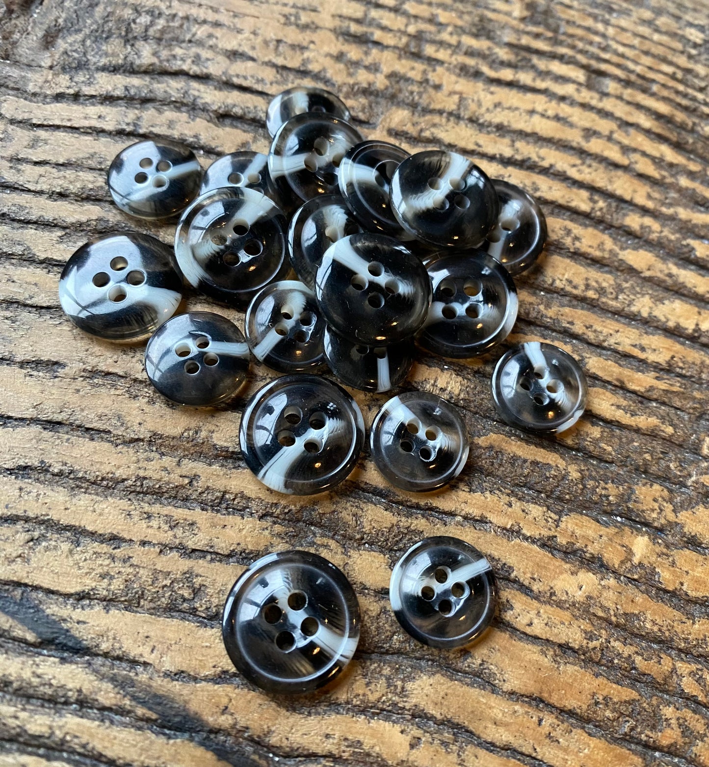 Polyester 4-gaats knoop verpakt per 100 stuks