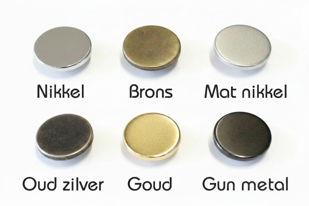 Zamac Jeans Button - 18mm