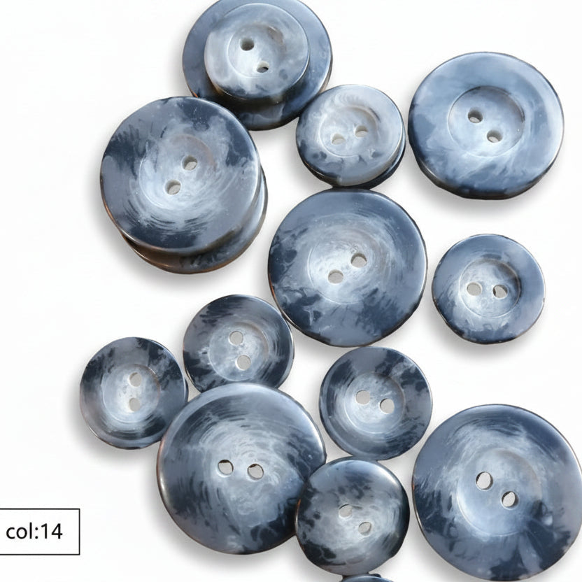 Polyester 2-gaats knoop verpakt per 100 stuks