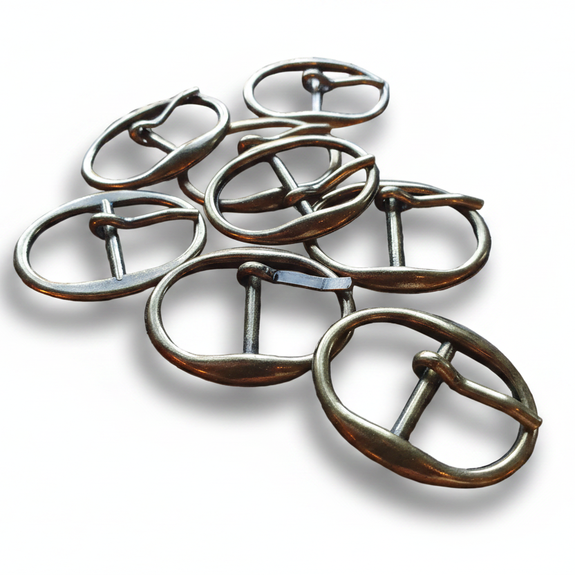 Gesp met Doorn – 20mm Brons – Per 50 stuks
