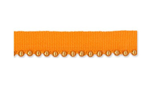 Geweven band met parels - 18mm - 20 meter rol