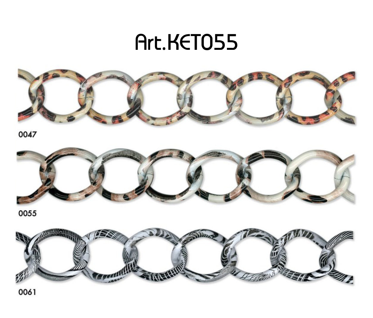 Aluminium ketting 25mm - 5 meter rol