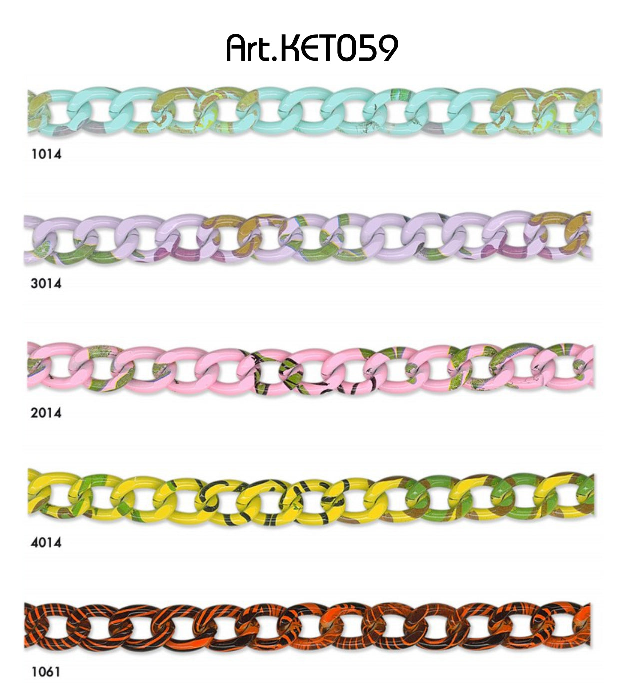 Aluminium ketting 13mm - 10 meter rol