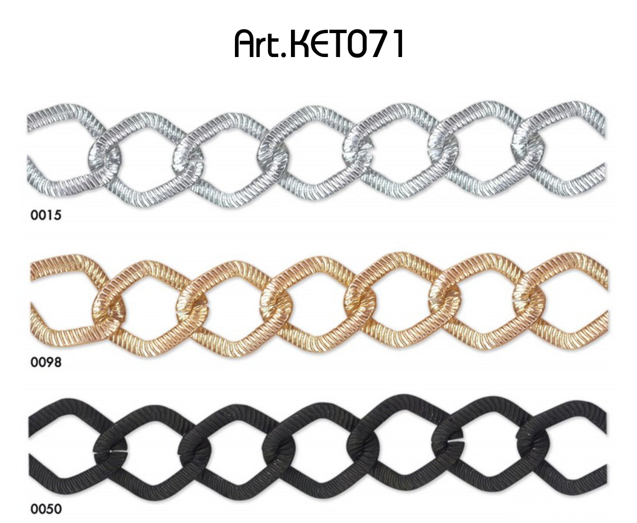 Aluminium ketting - 25mm