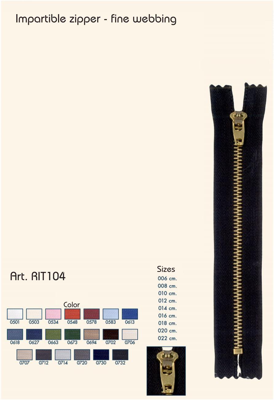 Ritsmessing stug - verschillende maten