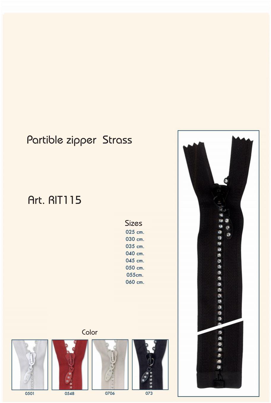 Ritsstrass - verschillende maten
