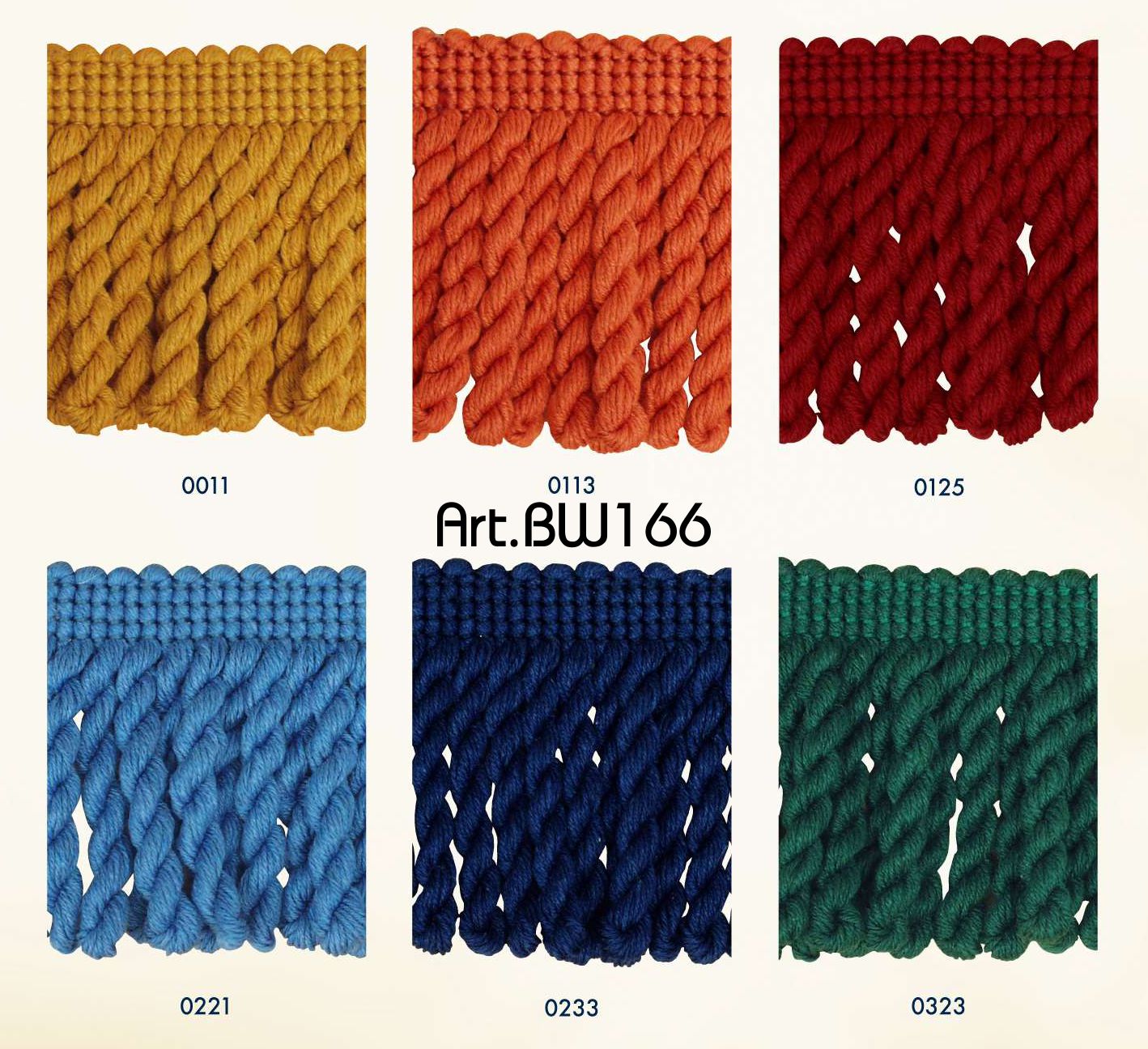 Franjeband 60 en 110mm - 25 meter rol