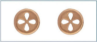 Metallknopf 4-Loch