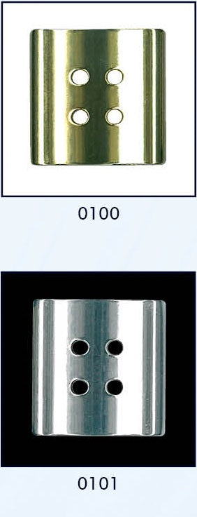 Metalen 4-gaats knoop