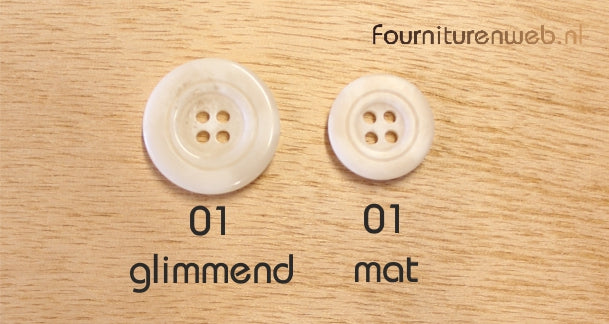 Polyester 4 gaats knoop - 18mm/23mm