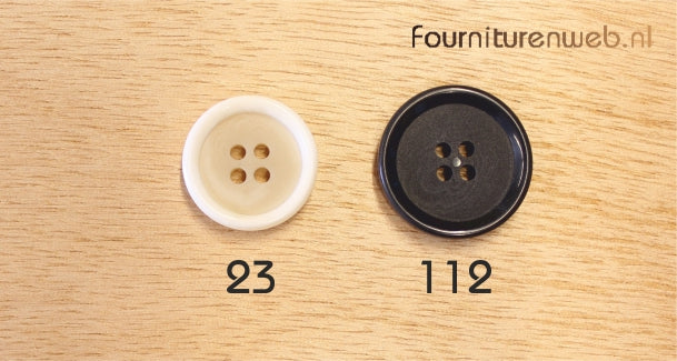 Polyester 4 gaats knoop - 20mm/23mm