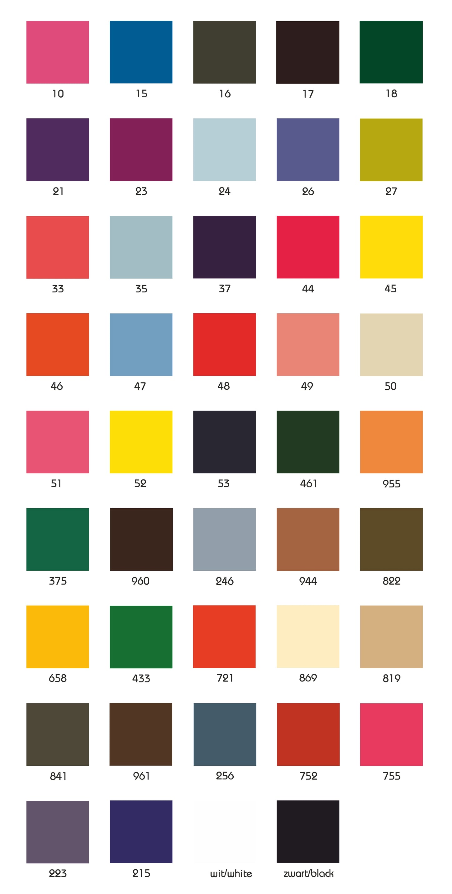 Acryl gebreid koord - 4.5mm