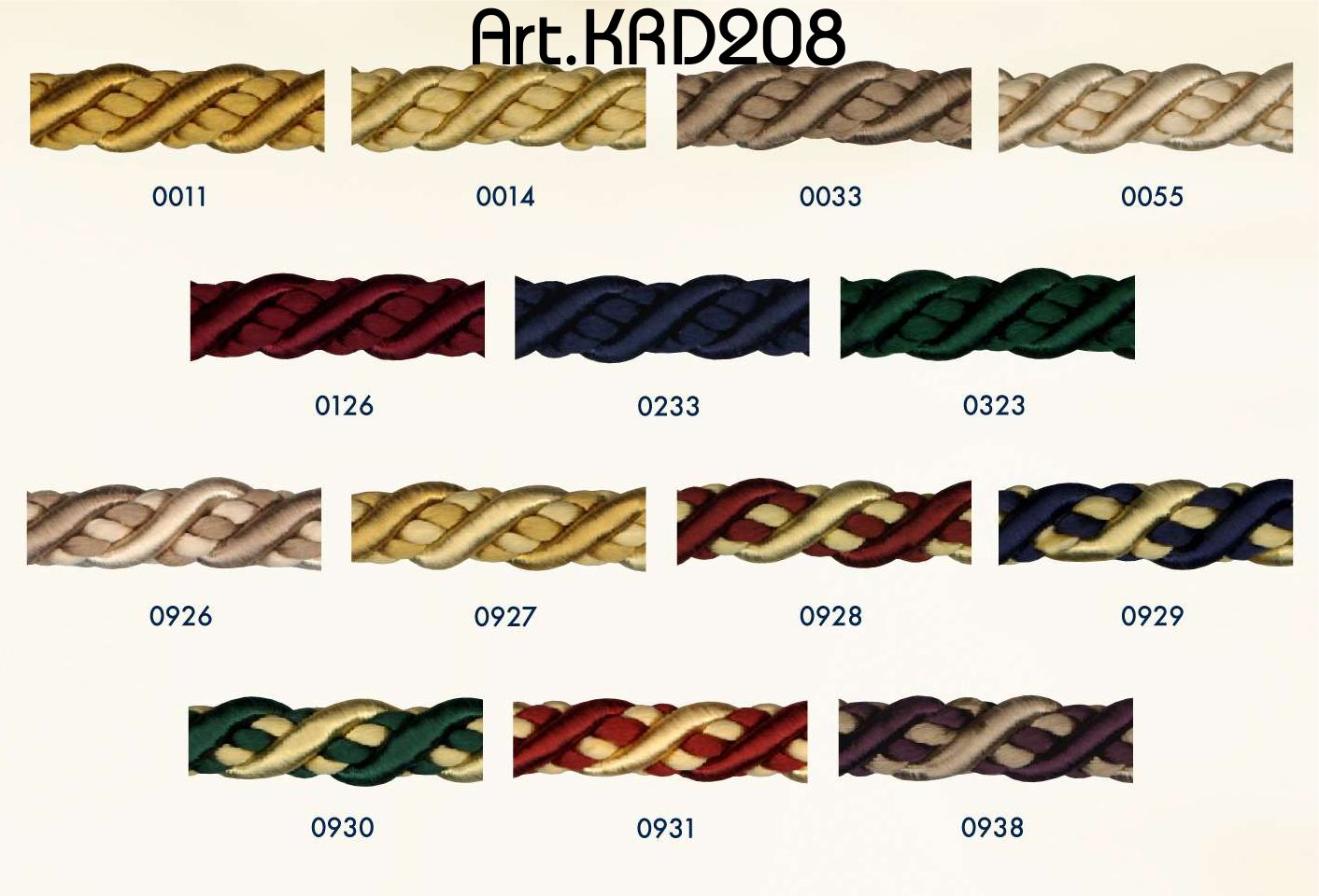 Meerkleurig koord - 10mm - 25 meter rol