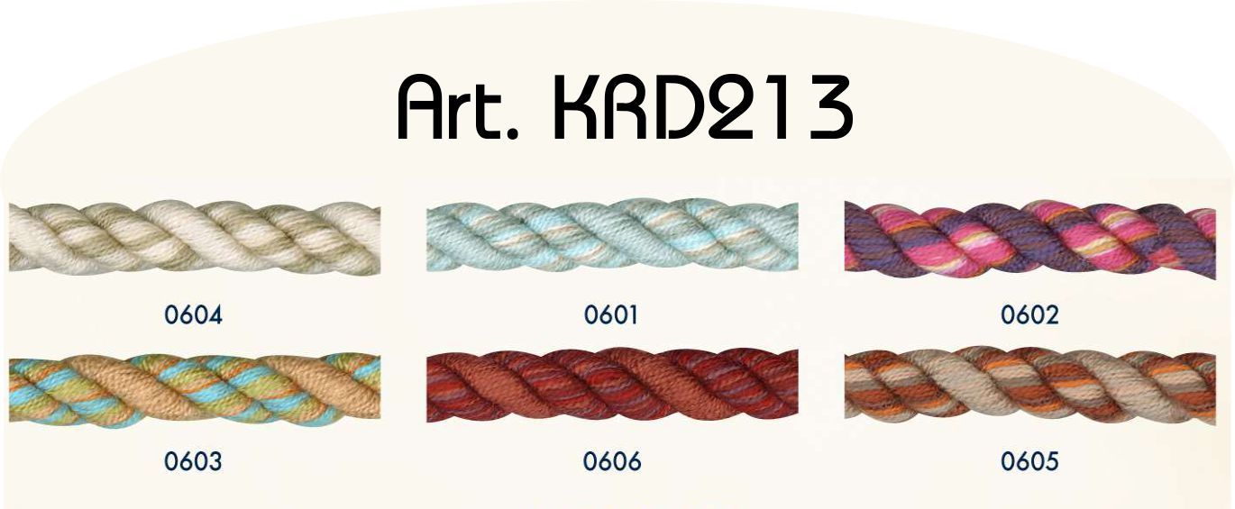 Gedrehte Kordel - 10mm - 25 Meter Rolle