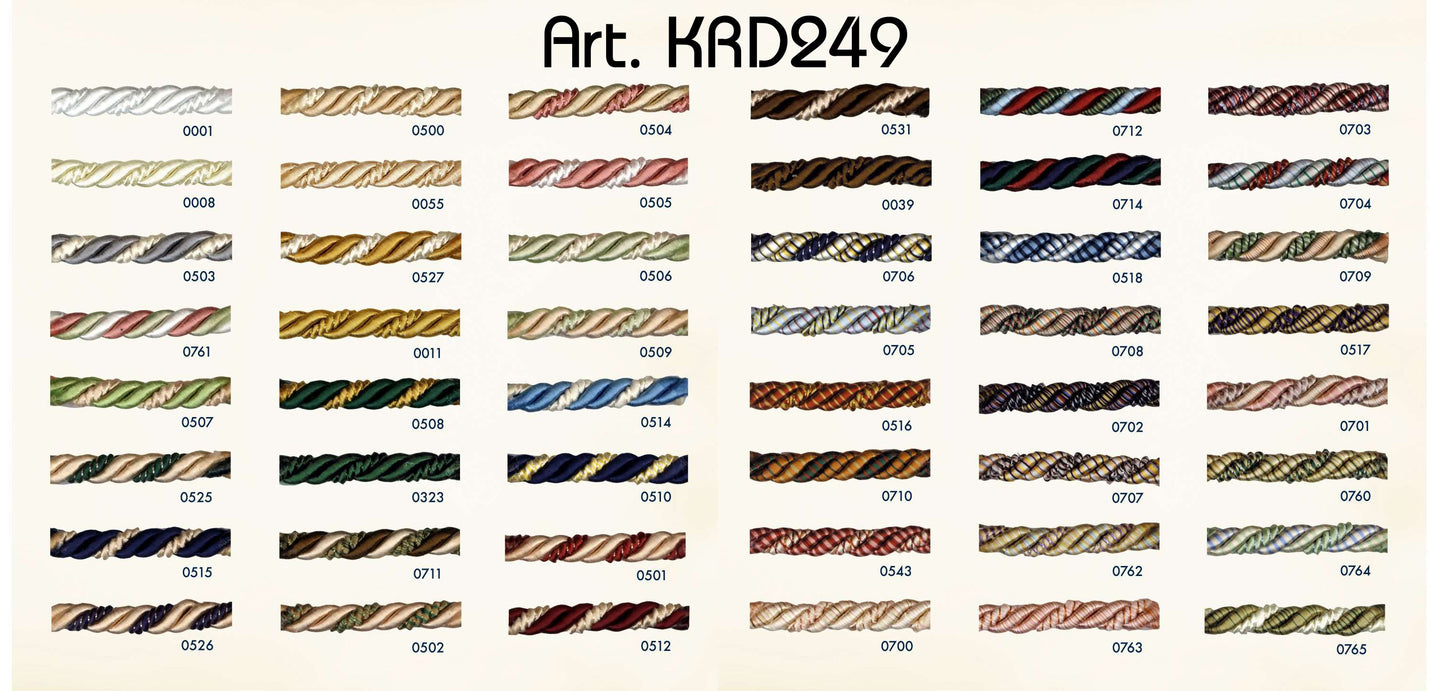 Viscose koord - 10mm - 25 meter rol