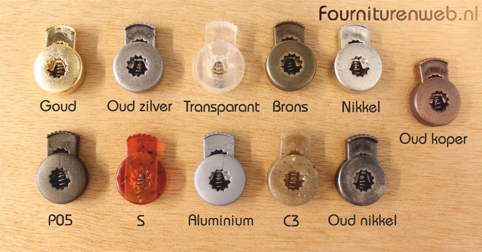 Nylon koordstopper - 4mm