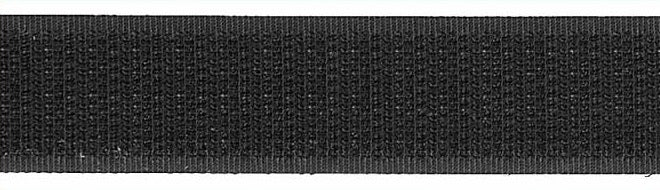 Klittenband zelfklevend Hook only - 25 meter