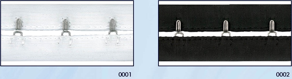 Haken- und Ösenband 30 mm – 25 Meter