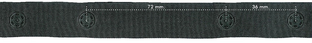 Drukkertjesband 18 mm - 25 meter
