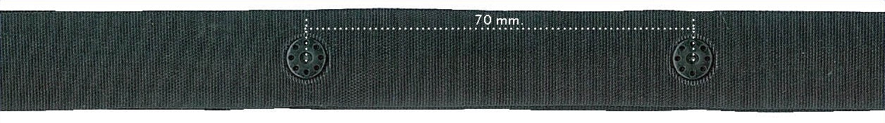Drukkertjesband 18mm - 25 meter