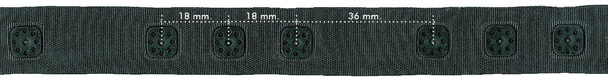 Drukkertjesband 18mm - 25 meter