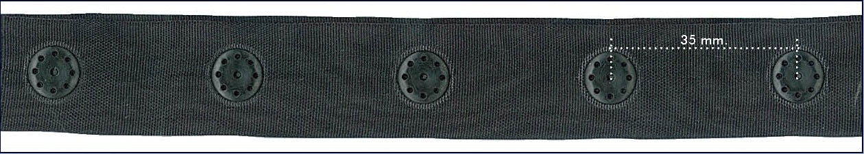 Drukkertjesband 22mm - 25 meter