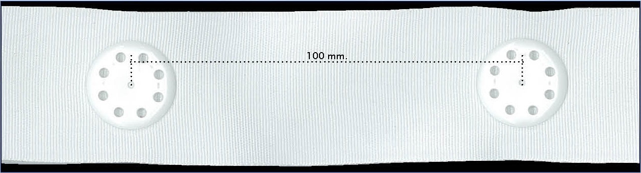Drukkertjesband 40mm - 10 meter