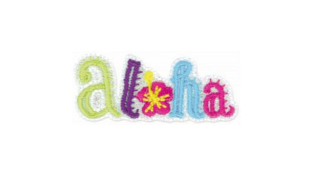 Strijkapplicatie aloha