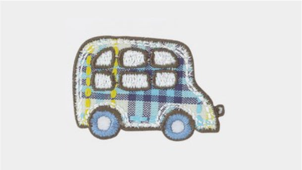 Strijkapplicatie bus