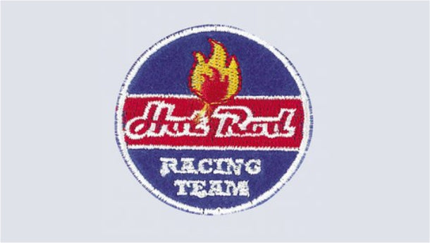 Strijkapplicatie hot rod