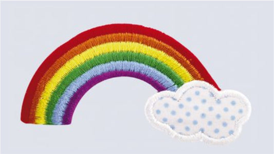 Strijkapplicatie rainbow