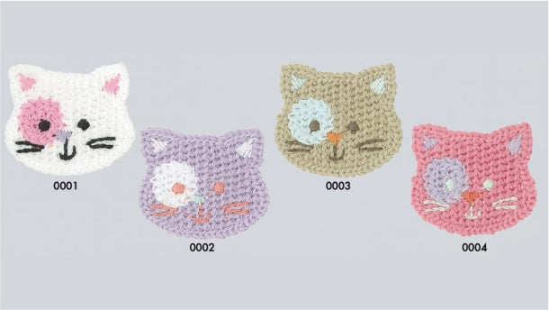 Strijkapplicatie poes