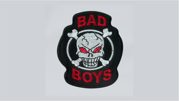 Strijkapplicatie bad boys