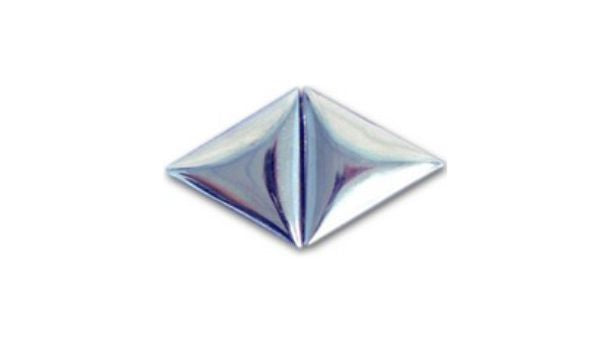 BH Sluiting metallic driehoek - 12 stuks