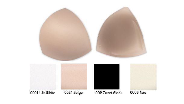 Waterbestendige voorgevormde bh cups - 6 paar