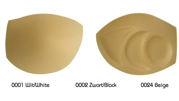 Voorgevormde bh cups ademend en naadloze touch anti allergisch - 10 paar