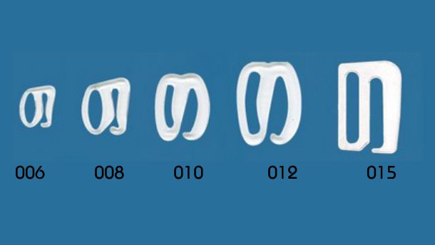 Nylon haak - 100 stuks