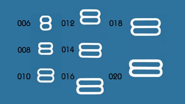 Metaal nylon coated schuiver - 100 stuks