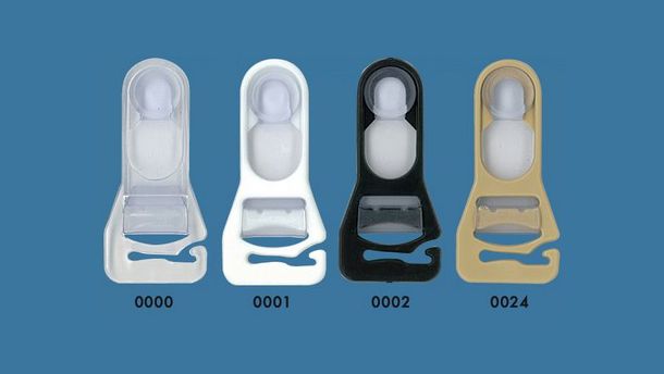 Jarretel clip 12mm - 50 stuks