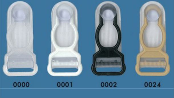 Jarretel clip 11mm - 50 stuks